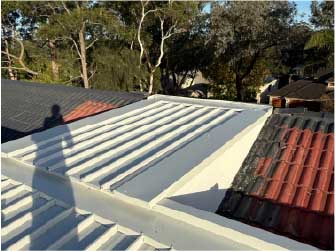 Custom apron flashing installation West Penant Hills